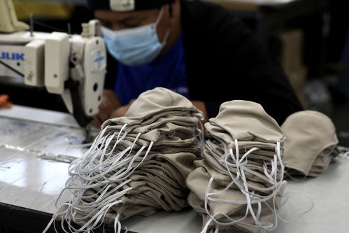 洛杉磯圍裙工廠 變身 口罩廠